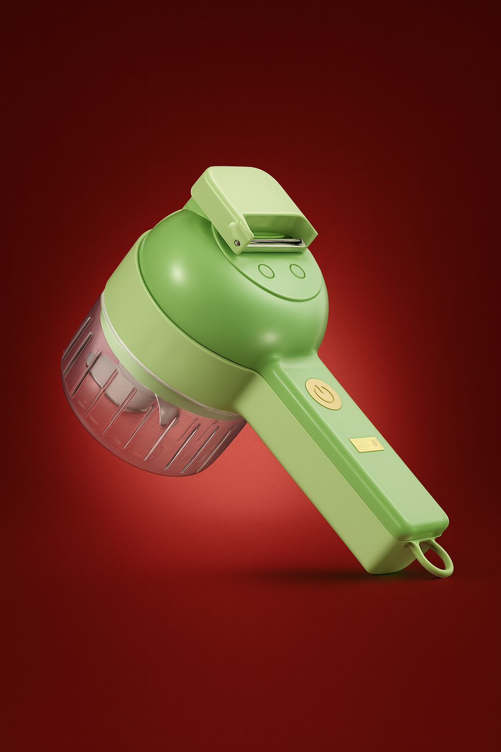 4-in-1 Handheld Electric Vegetable Cutter Set – Multifunctional Slicer, Spiralizer & Masher