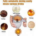 Automatic Magnetic Stirring Coffee Mug – Self-Stirring Magnetic Mixer Cup with Lid