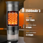 Portable Espresso Machine – 3-in-1 Mini Coffee Maker with USB-C (20 Bar, Gray)